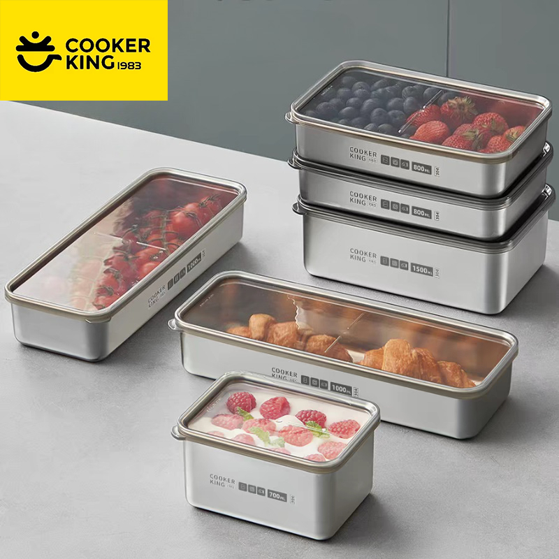 COOKER KinG Preservation Box 3 - đánh giá và giá Stainless Lunch Box