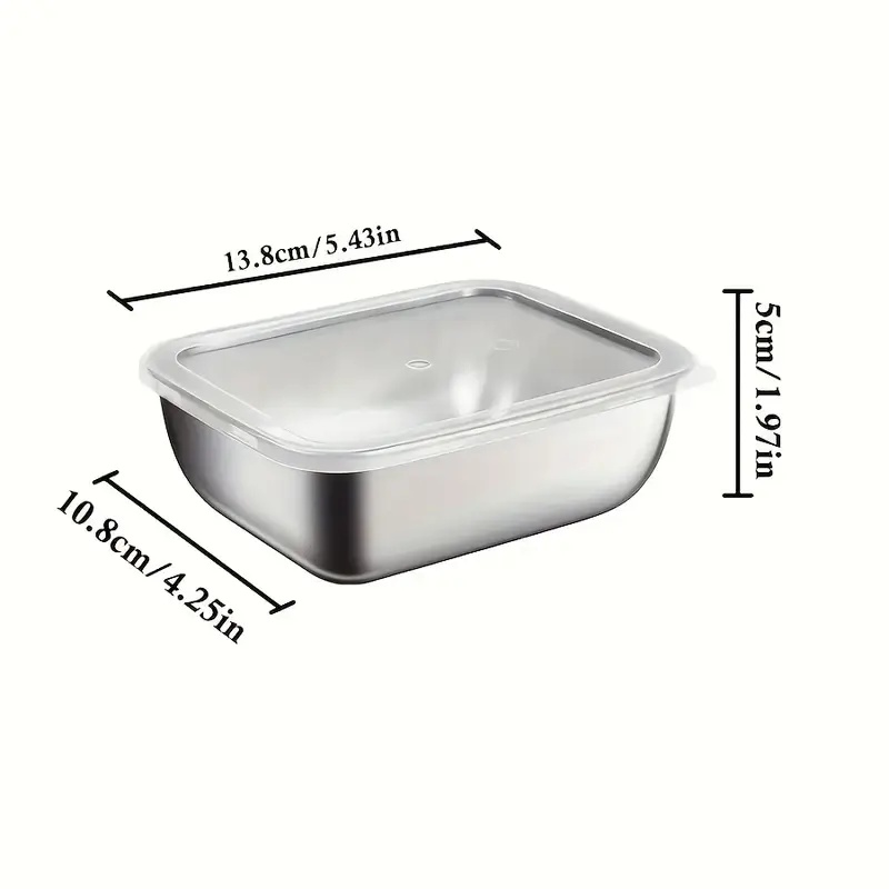 5-Piece Stainless Steel Food S - đánh giá và giá Storage Food Prep