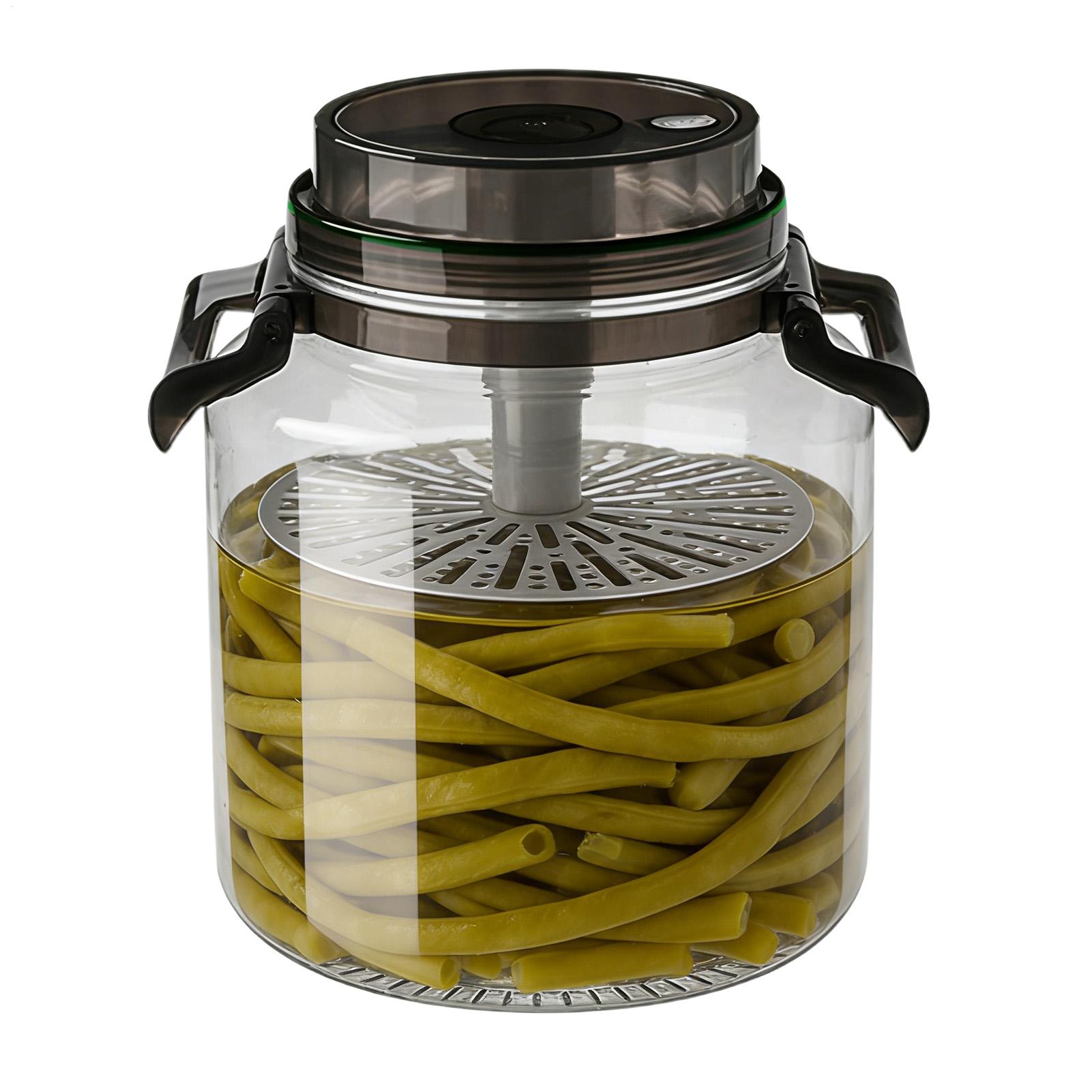 5L Round Pickle Jars With Lids - đánh giá và giá Food Storage Lidl