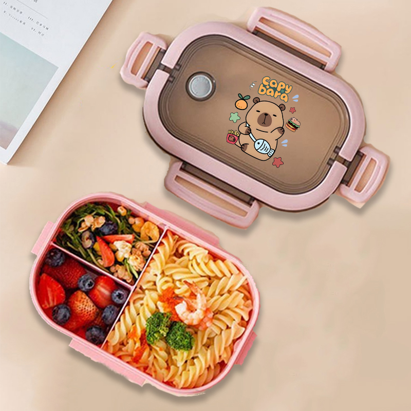 Capybara Bento Lunch Box Anime - đánh giá và giá Food Storage And